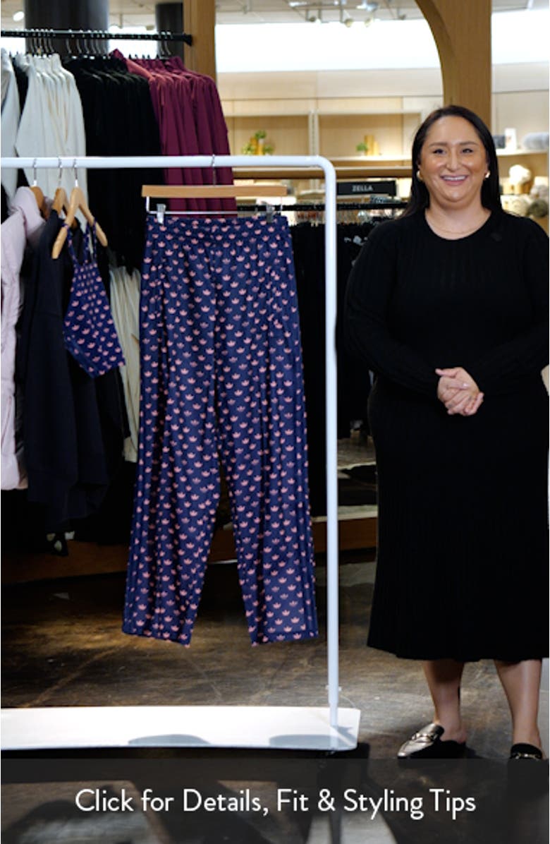 Monogram Firebird Recycled Polyester Track Pants, sales video thumbnail