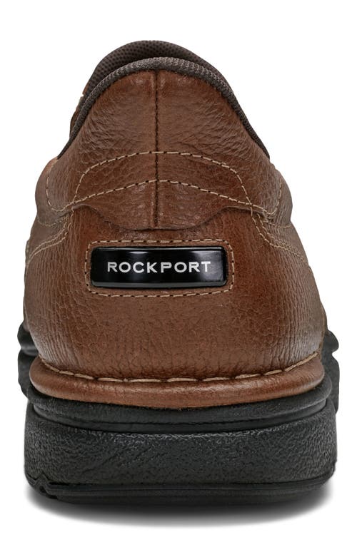 Rockport Ellworth Slip-on Shoe In Dark Brown