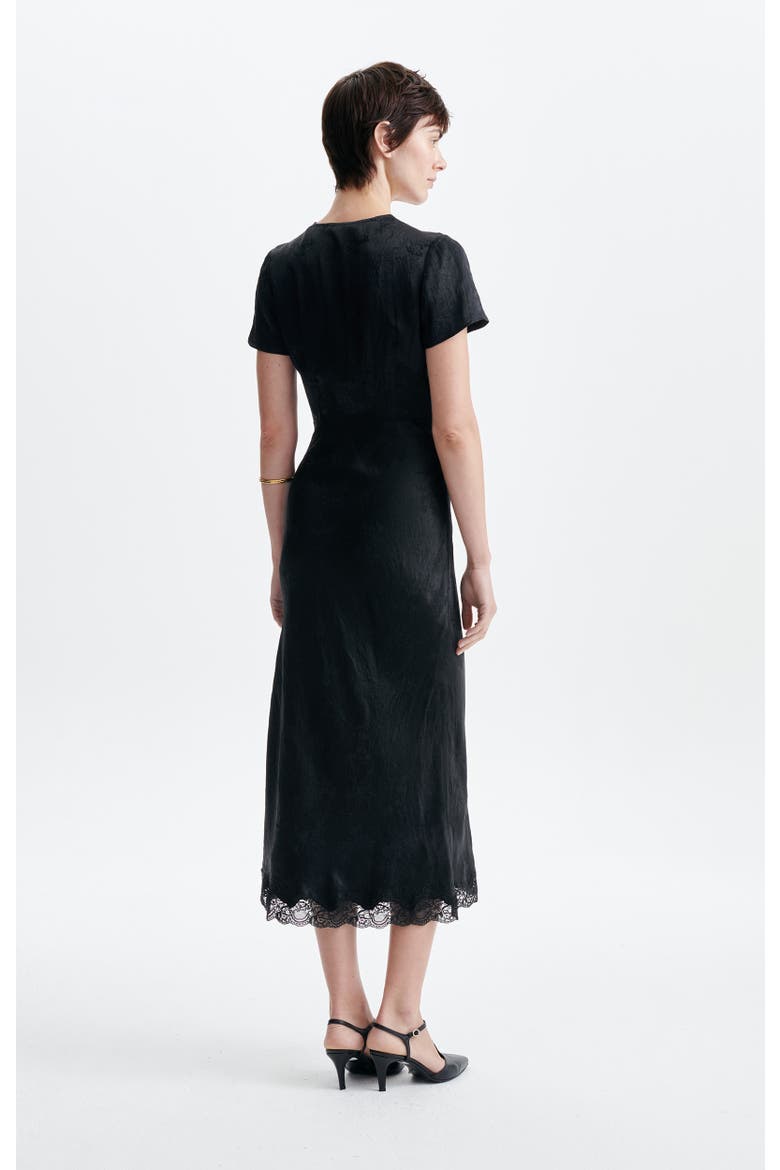 Midi Dress, Alternate, color, Noir