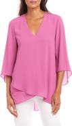 Karen Kane Layered Hem Top