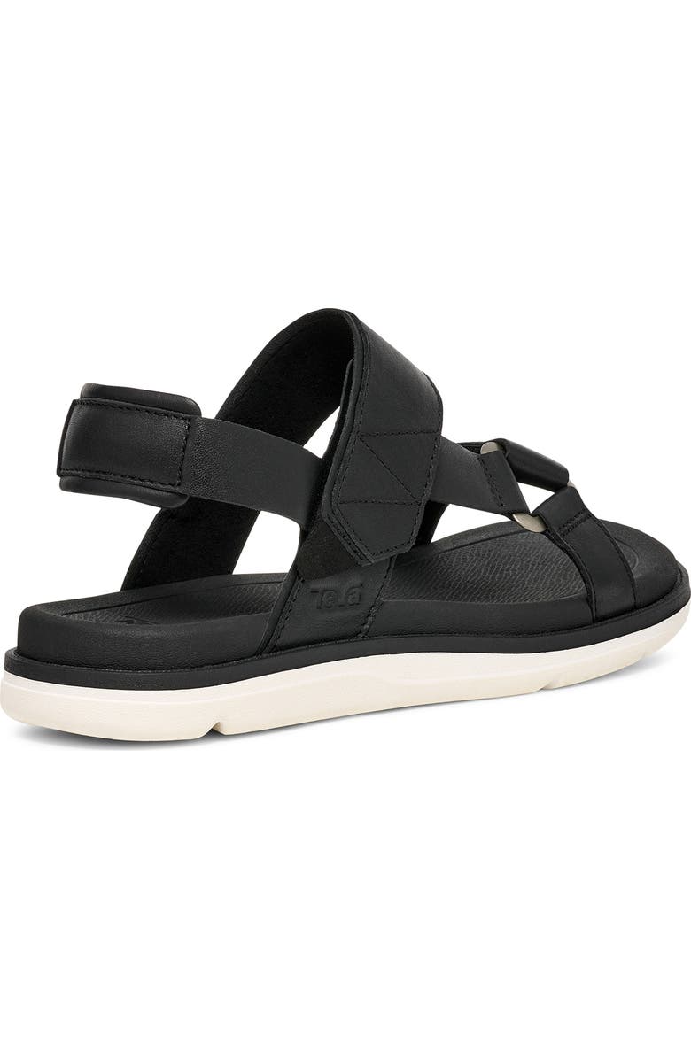 Teva Madera Slingback Sandal, Alternate, color, Black/ White