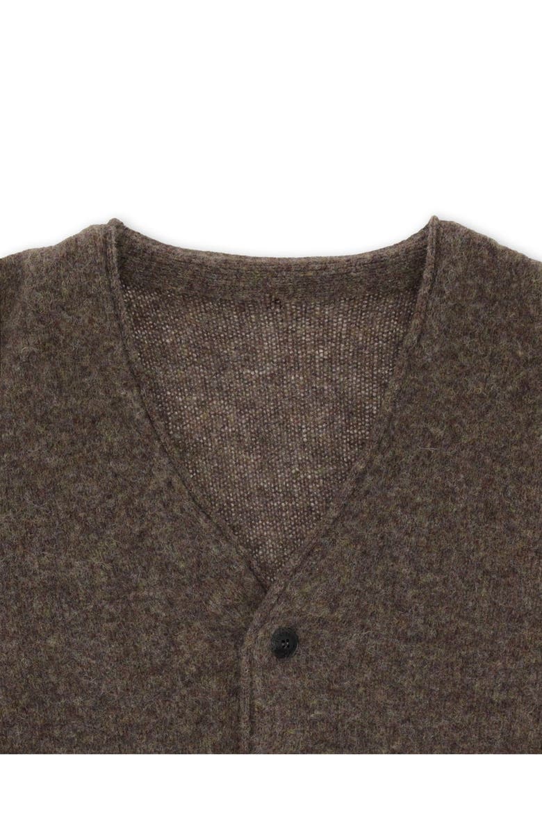 Fortela Edmund Merino Wool Cardigan, Alternate, color, Melange