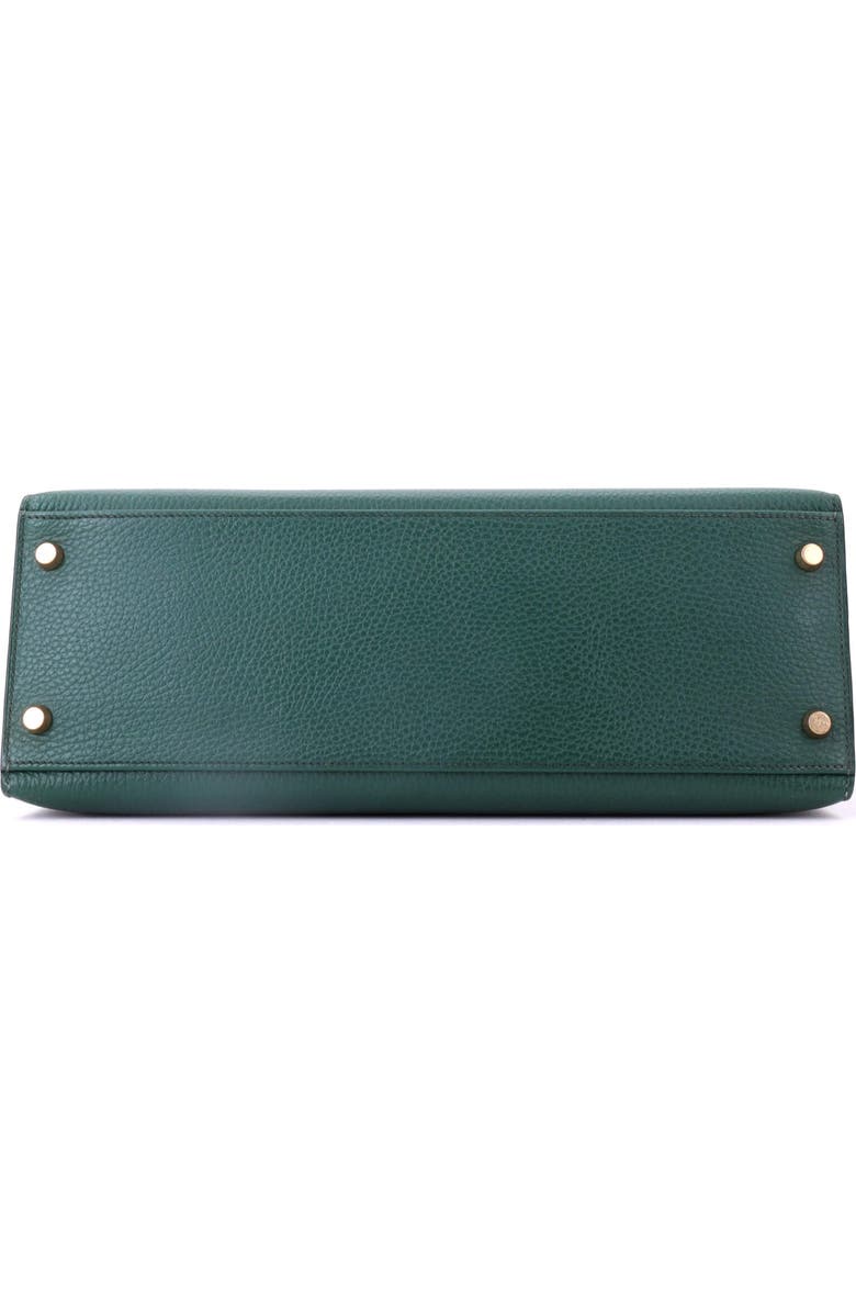 Pre-Owned Hermes Kelly Handbag Green Ardennes with Gold Hardware 32, Alternate, color, Vert
