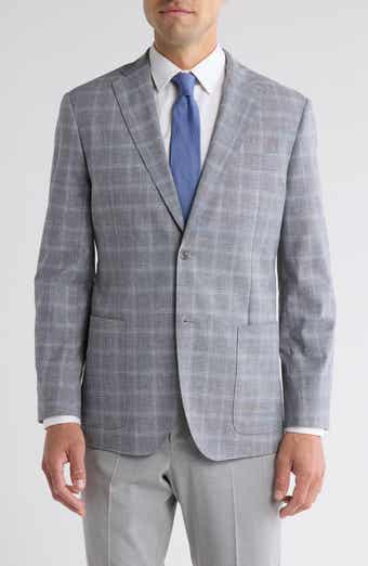NORDSTROM RACK Check Notch Lapel Sport Coat