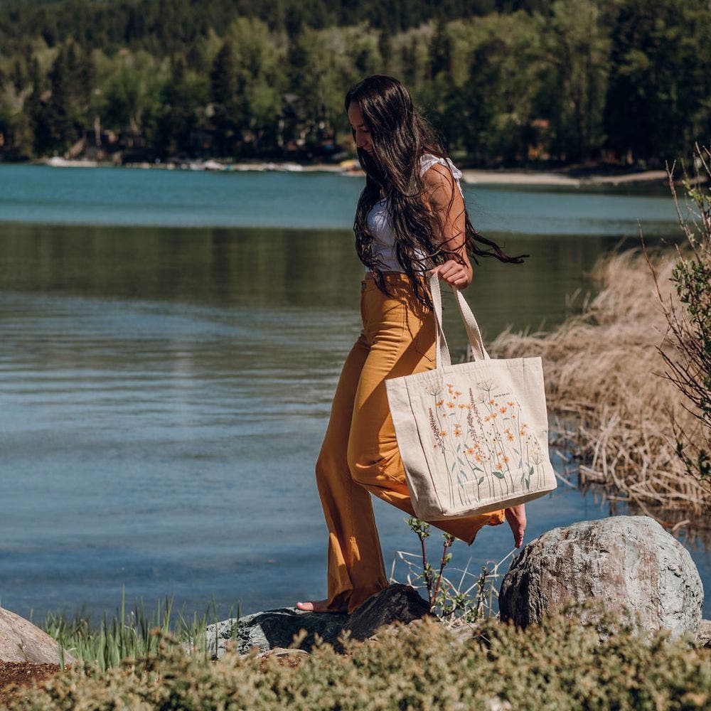 The Tote Project Free to Be Wild | Tote, Alternate, color, Mustard Yellow