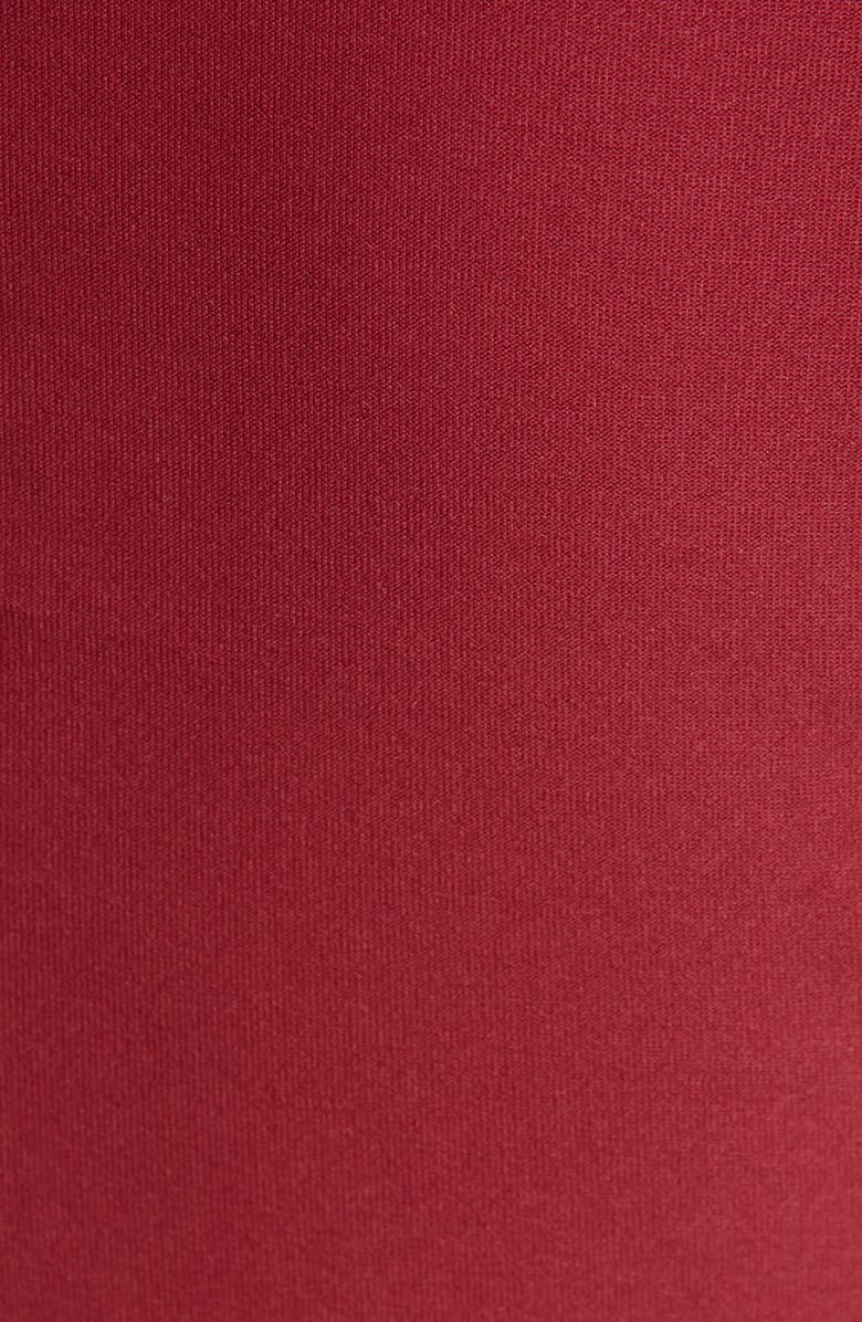 ALIX NYC Leona Turtleneck Cold Shoulder Bodysuit, Alternate, color, Rouge