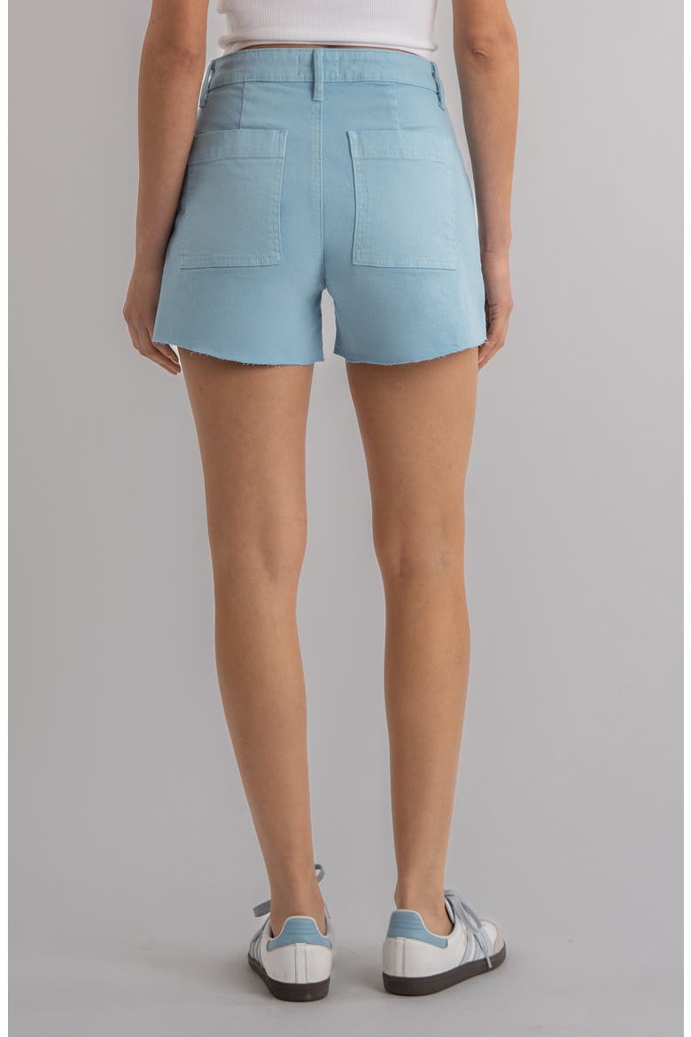 Jane High Waist Denim Shorts, Alternate, color, SKY