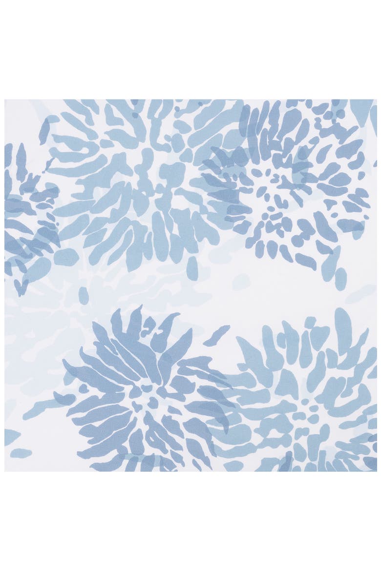 Chrysanthemum Pillow Sham, Alternate, color, BLUE
