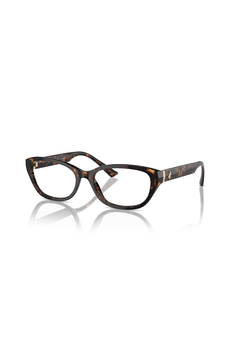 53mm Oval optical glasses, Main, color, Tortoise