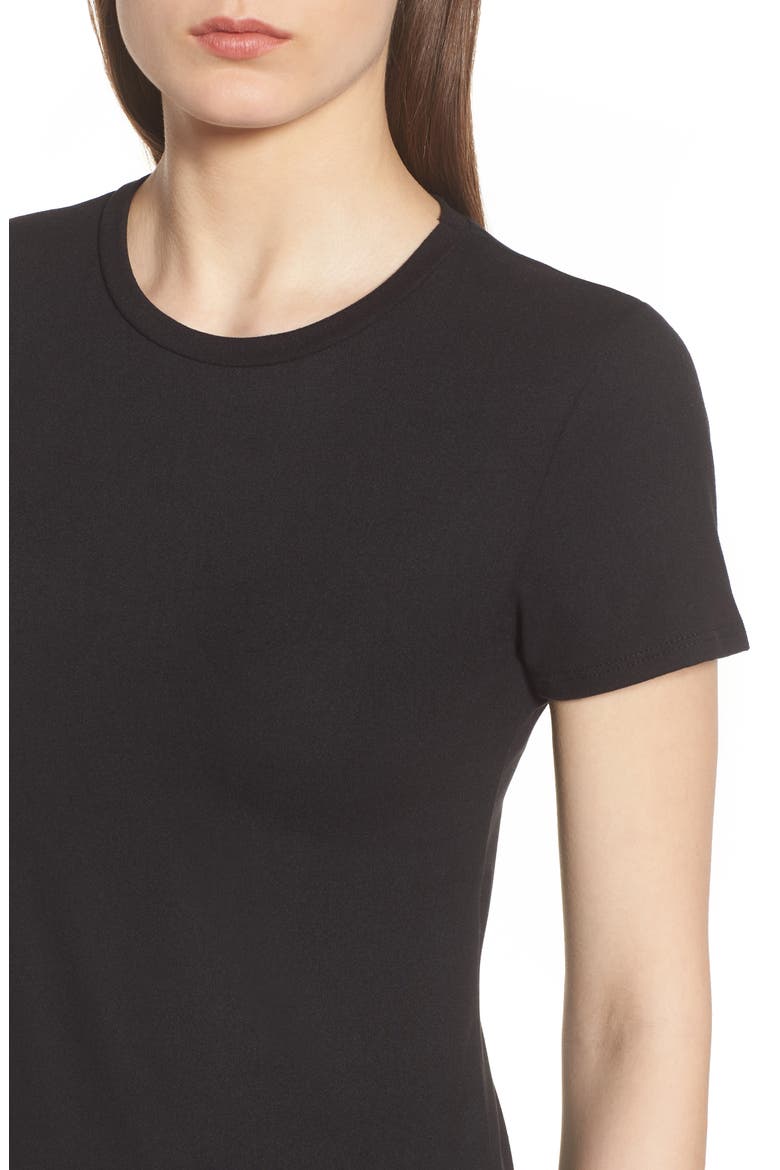 Fitted Tee, Alternate, color, WASHED BLACK