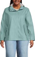 Lands' End Squall Waterproof Rain Slicker Jacket
