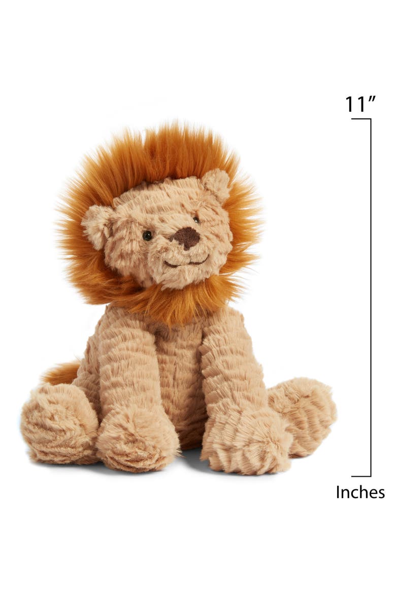 Fuddlewuddle Lion 9-Inch Plushie, Alternate, color, BROWN