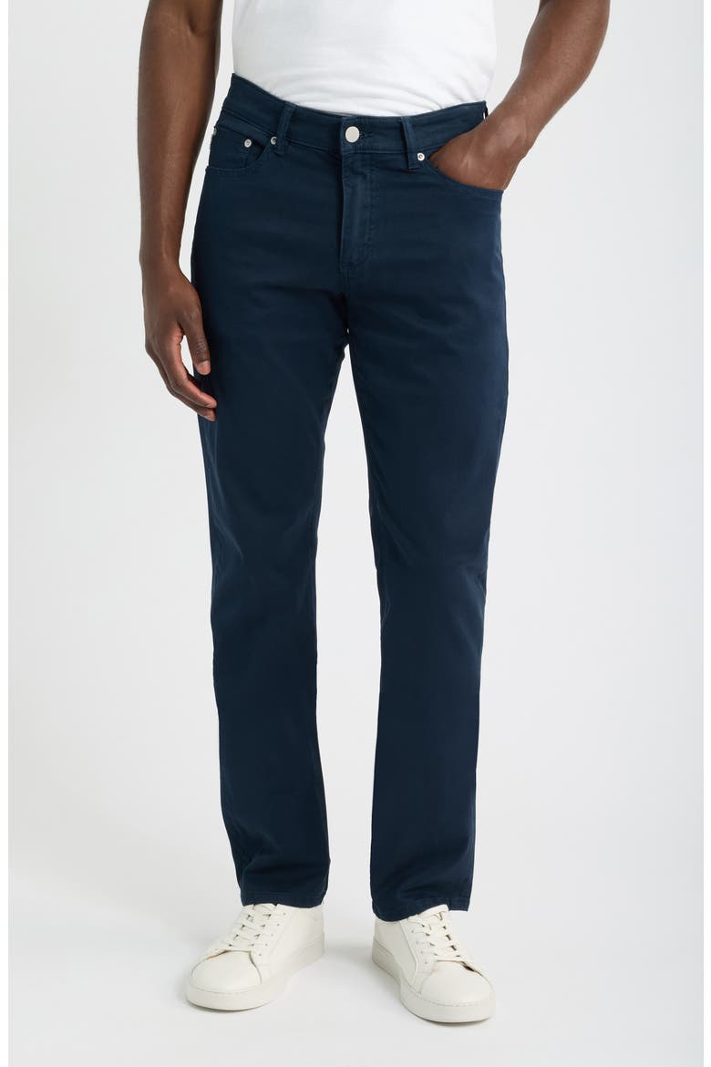 Russell Slim Straight Leg Jeans, Main, color, NAVY