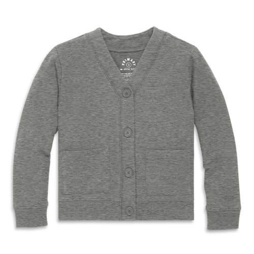 Primary Kids Sweatshirt Cardigan In Gray