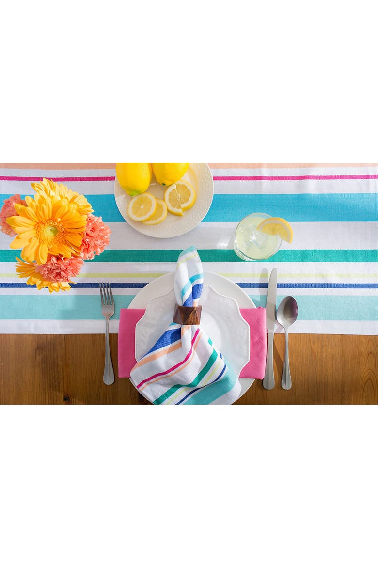 Beachy Keen Stripe Table Runner, Alternate, color, Beachy Keen