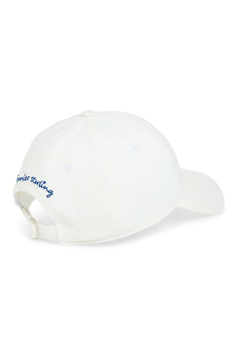 Offshore Embroidered Baseball Cap, Alternate, color, WHITE