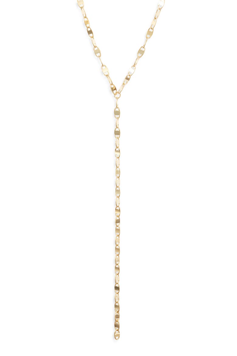 Demi Fine Shimmer Y-Necklace, Alternate, color, GOLD