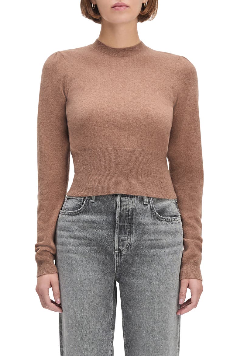 The Elena Cashmere Sweater, Main, color, MOCHA