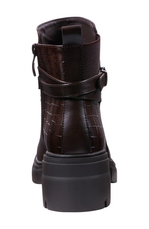 Good Choice New York Troy Lug Sole Boot In Brown