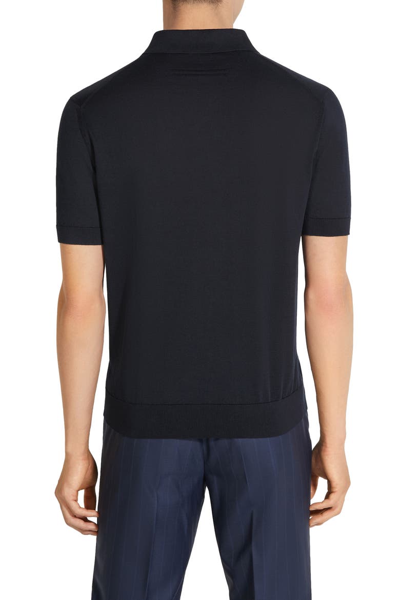 Premium Cotton Polo, Alternate, color, NAVY
