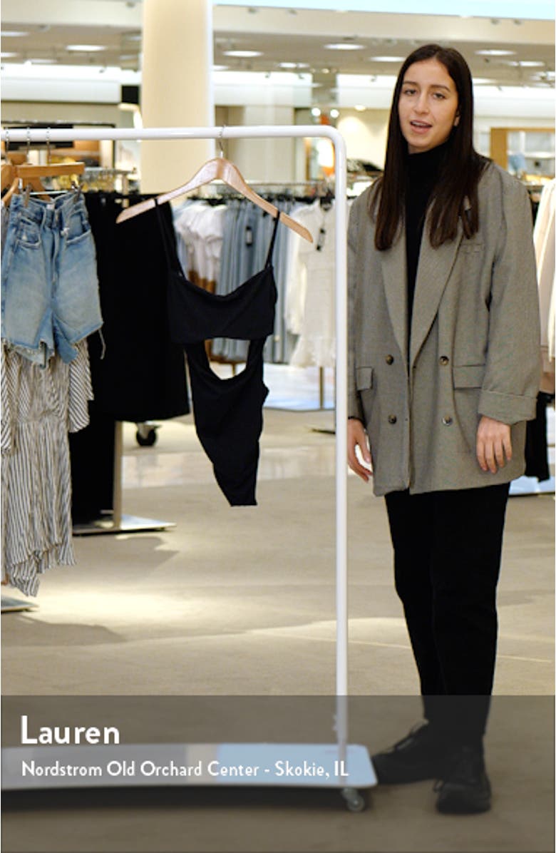 Sol Searcher Cutout Recycled Nylon One-Piece Swimsuit, sales video thumbnail