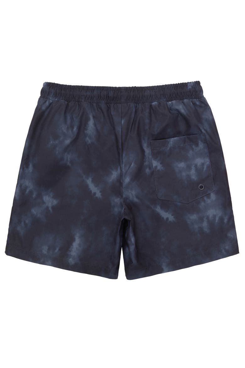 Men's 7" Compression Liner Swim Trunks UPF 50+, Alternate, color, Black Wash