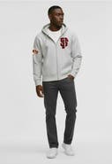 Champion Men's Champion  Gray San Francisco Giants Reverse Weave Chenille Full-Zip Hoodie