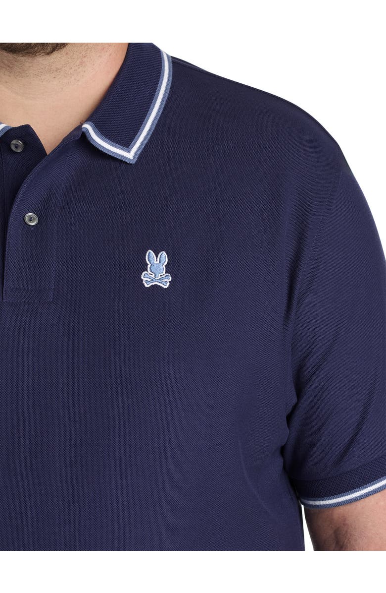 Psycho Bunny Faxton Piqué Polo Shirt, Alternate, color, 