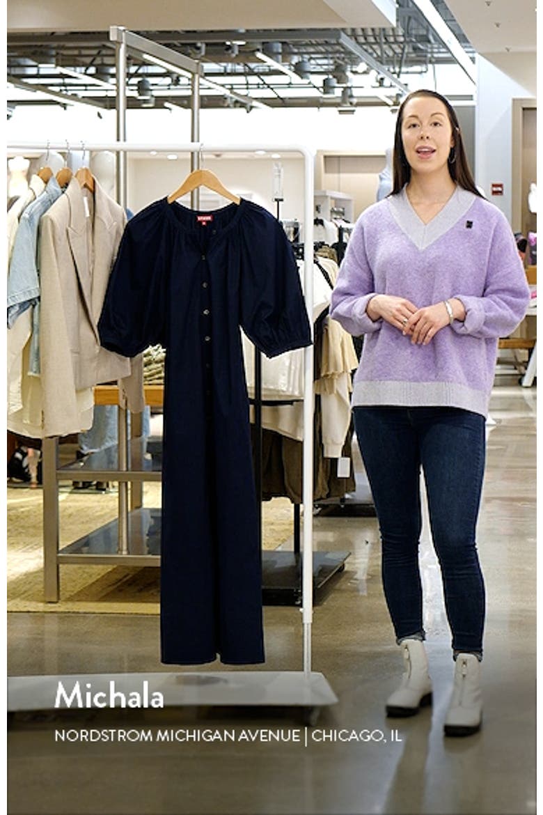 Vincent Puff Sleeve Maxi Dress video