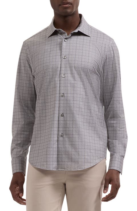 James OoohCotton® Plaid Button-Up Shirt