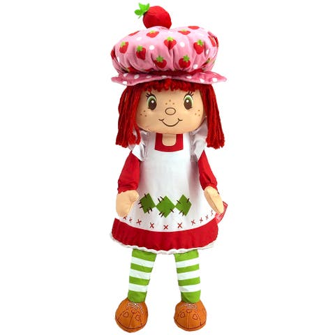 Pop n Flip 15 Inch Strawberry Shortcake Plush Doll