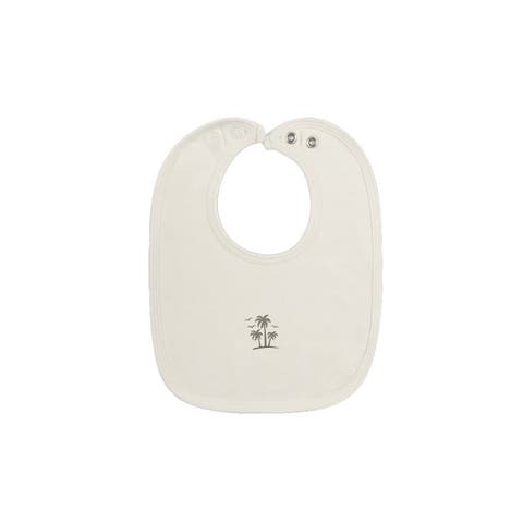 Embroidered Palm Trees Collection - Bib