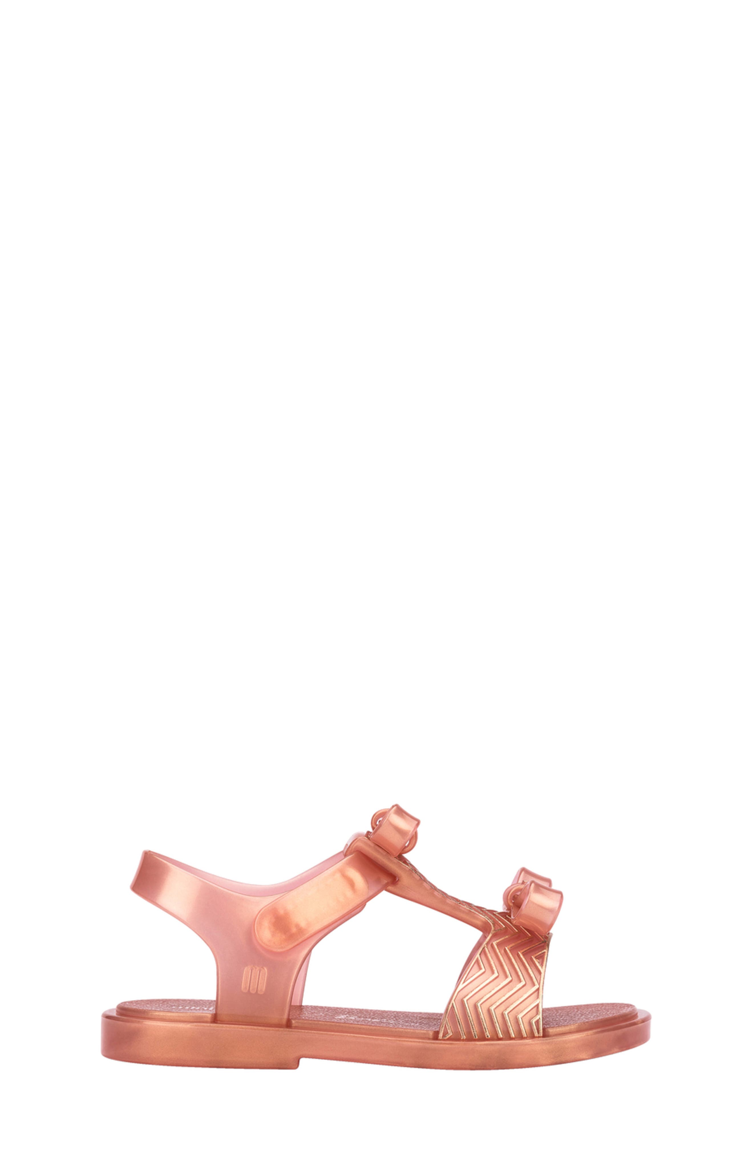 Mini Melissa x Barbie Kids' Dream Sandal, Alternate, color, Pearly Pink