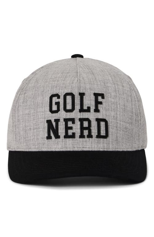 Travismathew On Course Golf Hat In Heather Grey