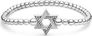 LAGOS Signature Caviar Star of David Stretch Bracelet