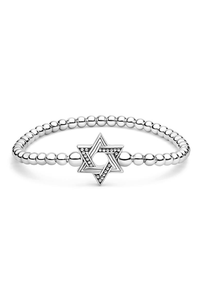 Signature Caviar Star of David Stretch Bracelet video
