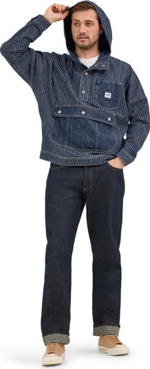 Lee Topstitched Denim Anorak | Nordstrom
