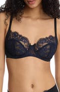 Skarlett Blue Entice Lace Full Coverage Underwire Bra