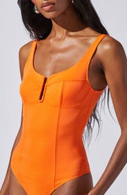 ASTR the Label U-Bar Bodysuit