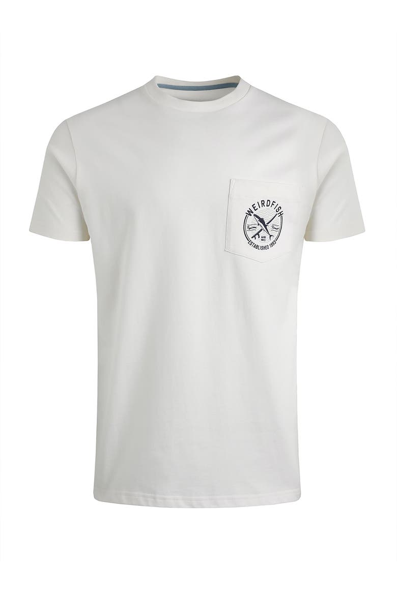 Tidal Branded Pocket T-Shirt, Alternate, color, Dusty White