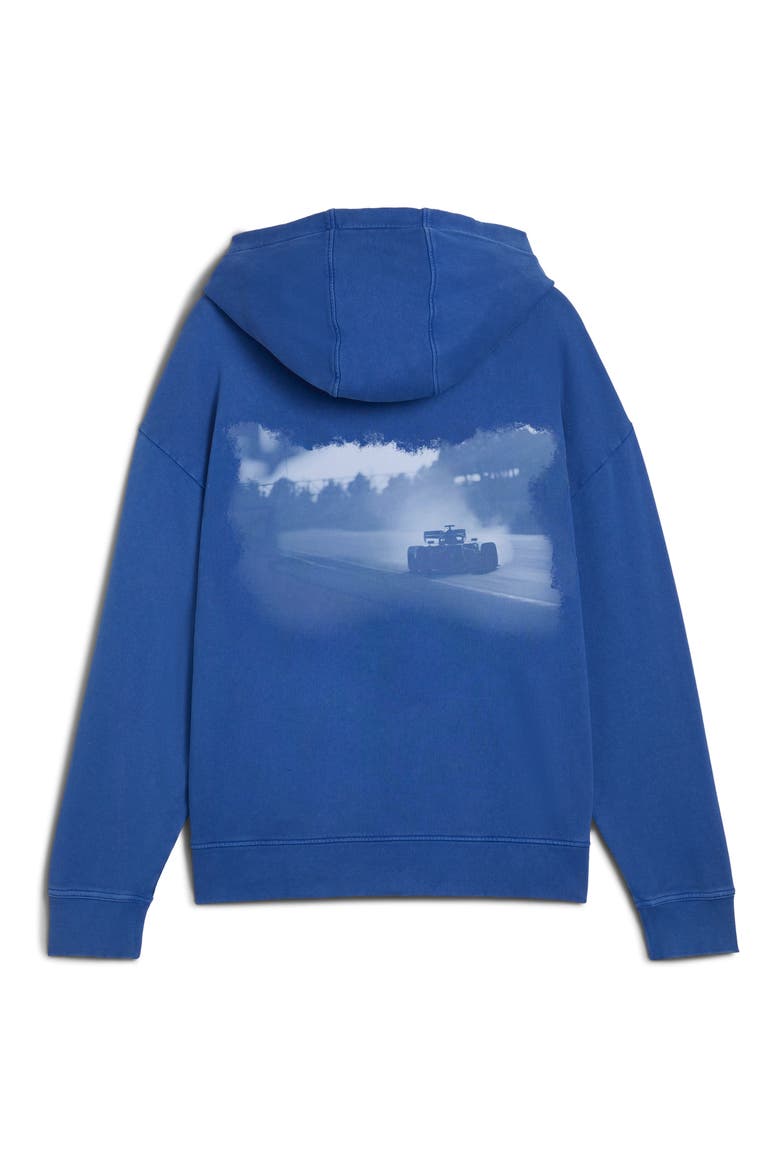 x F1 Graphic Full Zip Hoodie, Alternate, color, VIVID BLUE