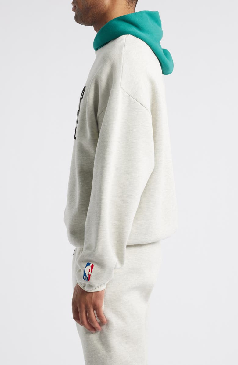 Fear of God Essentials x NBA Miami Celtics Graphic Hoodie, Alternate, color, 