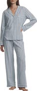 Eberjey Nautico Stripe Long Sleeve Top & Pants Pajamas