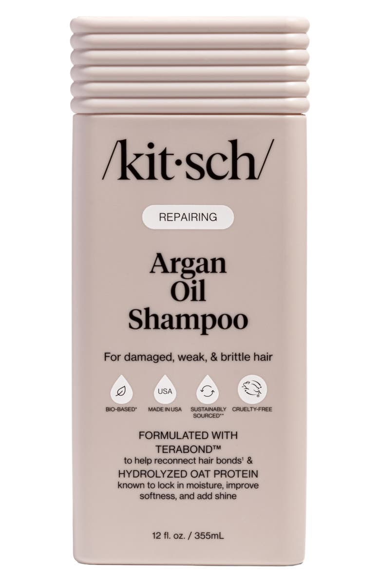 Kitsch Repairing Argan Oil Liquid Shampoo, Main, color, 
