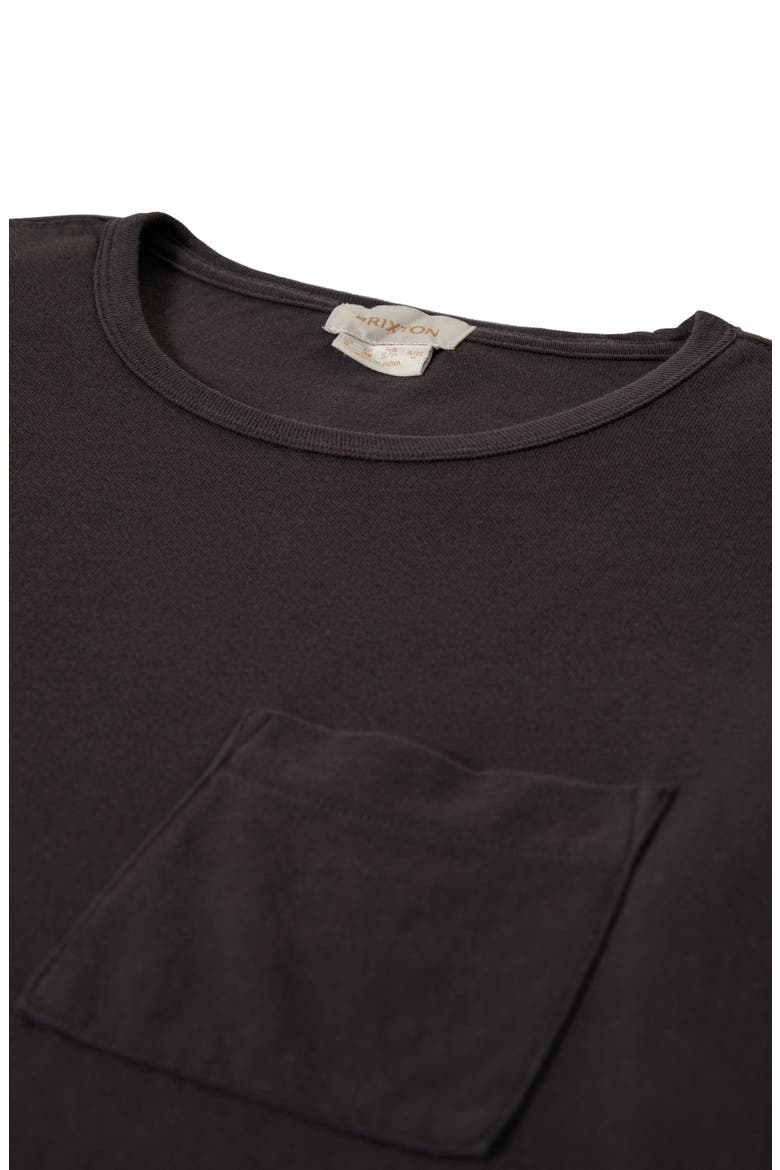 Carefree Organic Cotton Pocket T-Shirt, Alternate, color, BLACK
