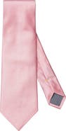 Eton Pink Solid Silk Twill Tie