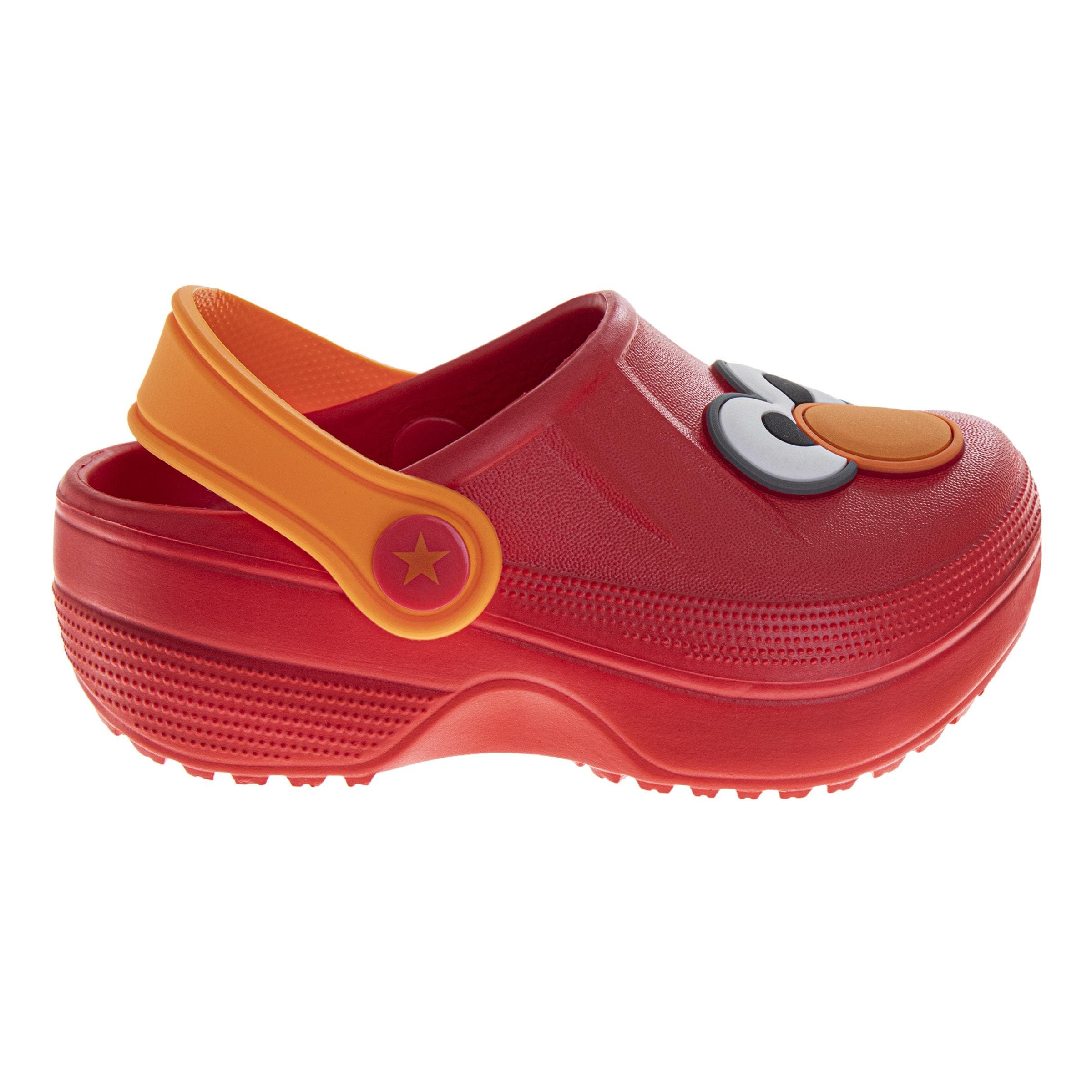 Sesame Street<sup>®</sup> Elmo Character Clogs, Alternate, color, Red