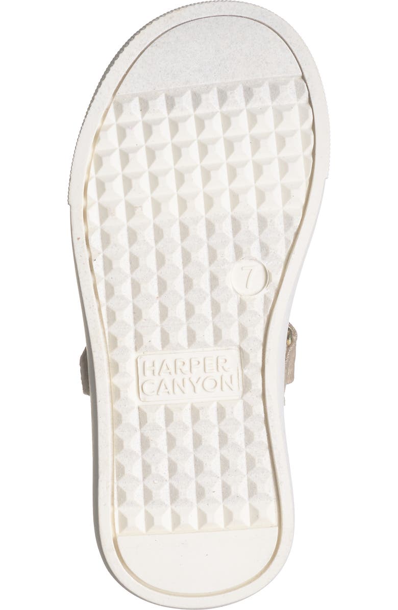 Harper Canyon Kids' Pearrla Play Bottom Mary Jane Flat, Alternate, color, Tan Leopard