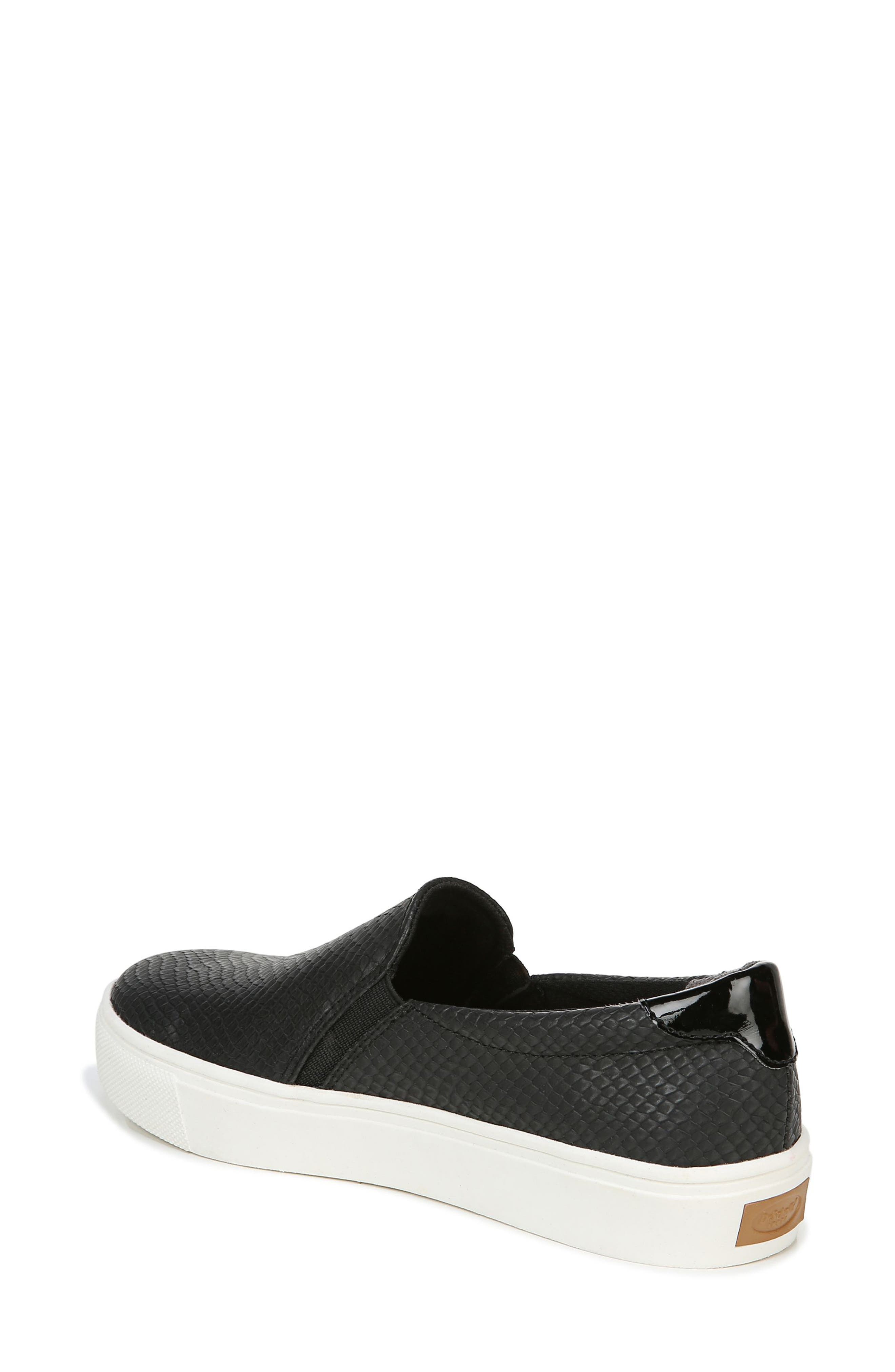 Dr. Scholl's Nova Slip-On Sneaker, Alternate, color, Black Faux Leather