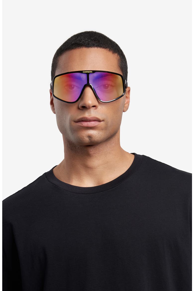 Festival 99mm Oversize Shield Sunglasses, Alternate, color, 0807-TE